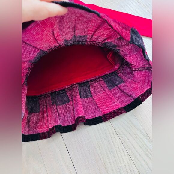 The Children's Place Buffalo Plaid Skirtall 2-Piece Set Size 12M-18M - Picture 4 of 10